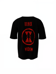 Black Widow Oversized T-Shirts