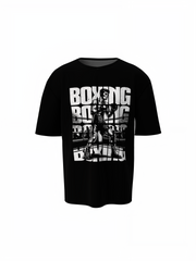 Boxing Man Oversized T-Shirts