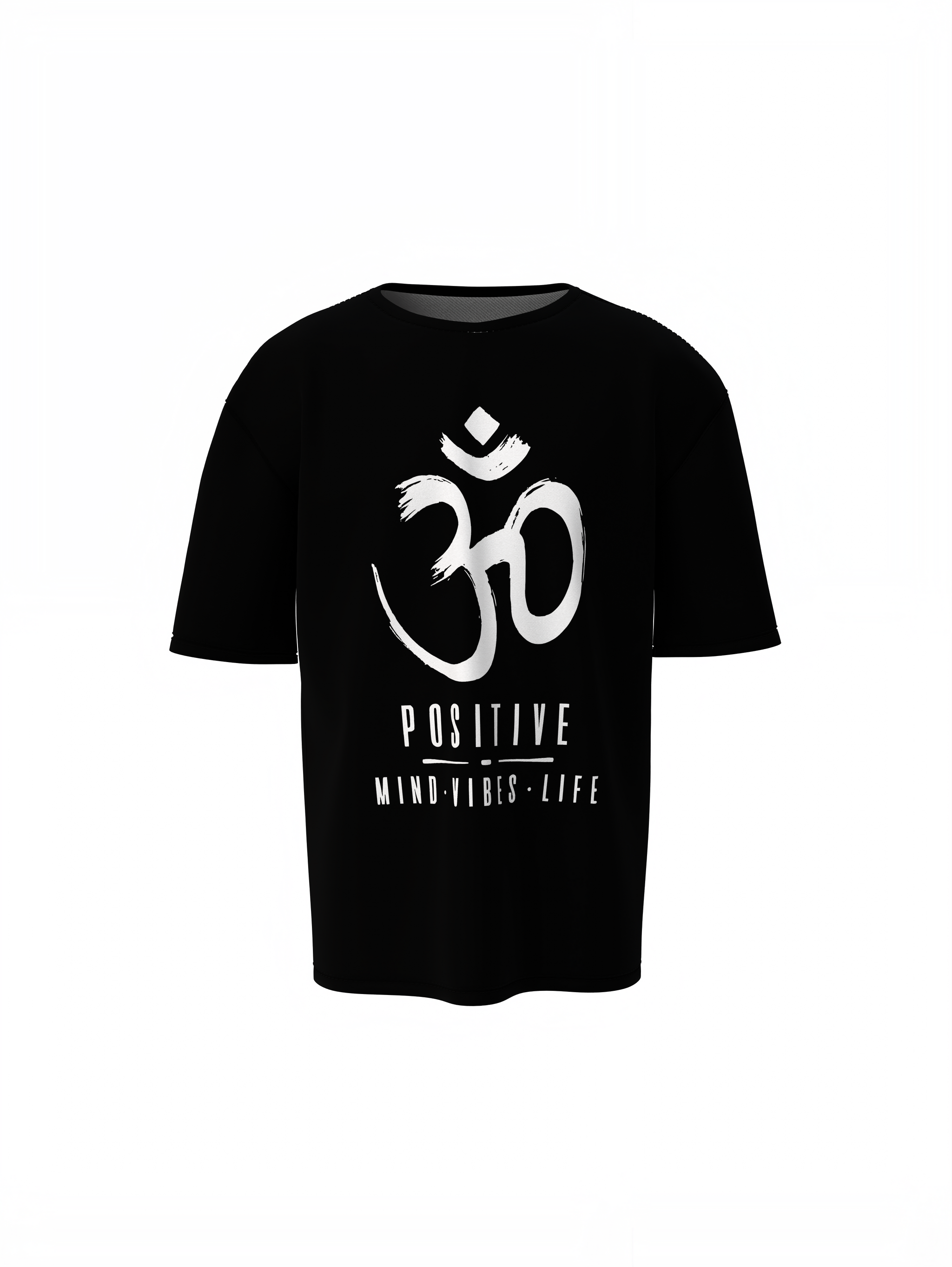 Om Positive Oversized T-Shirts