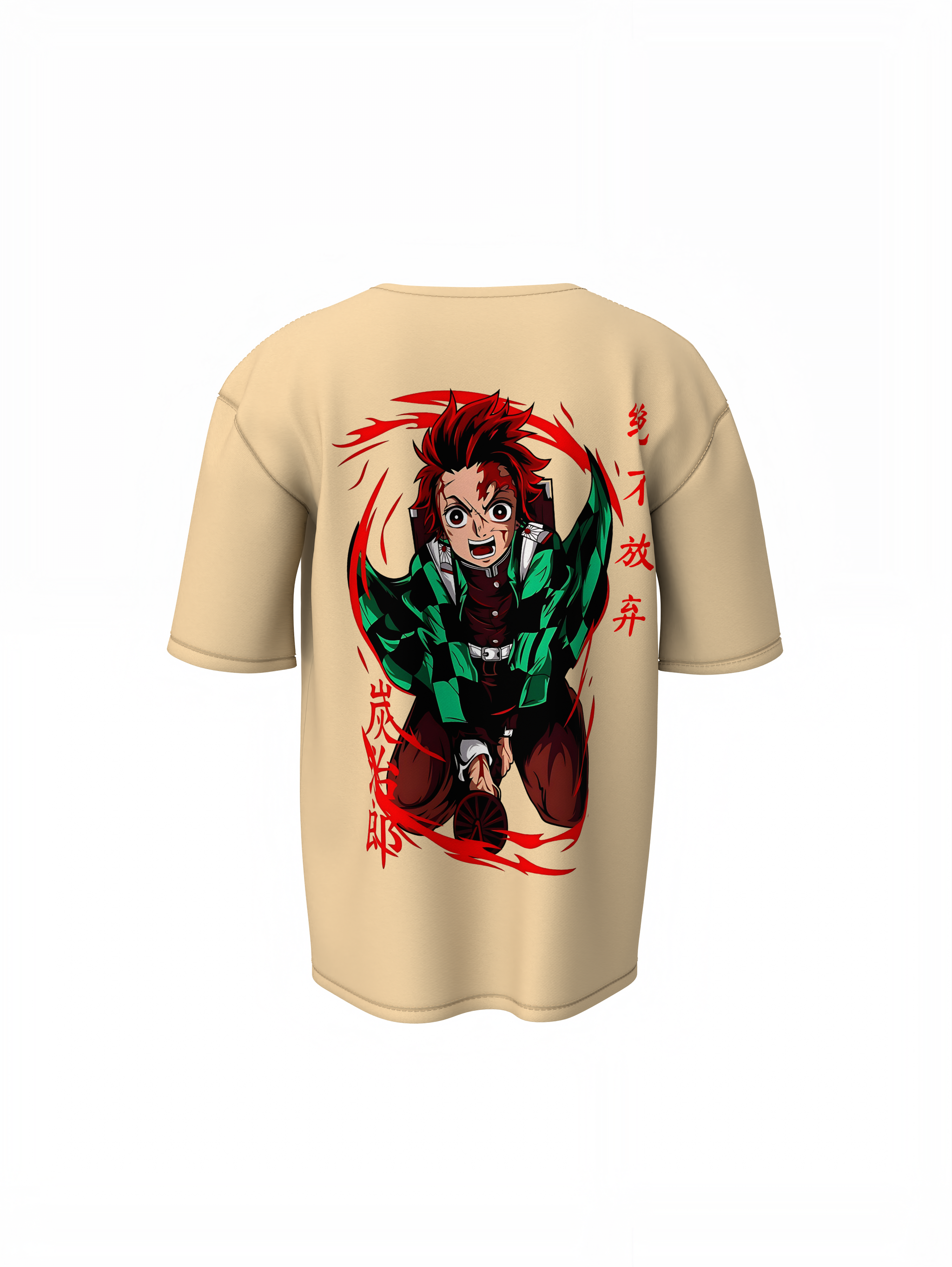 Tanijro Kamado Oversized T-Shirts