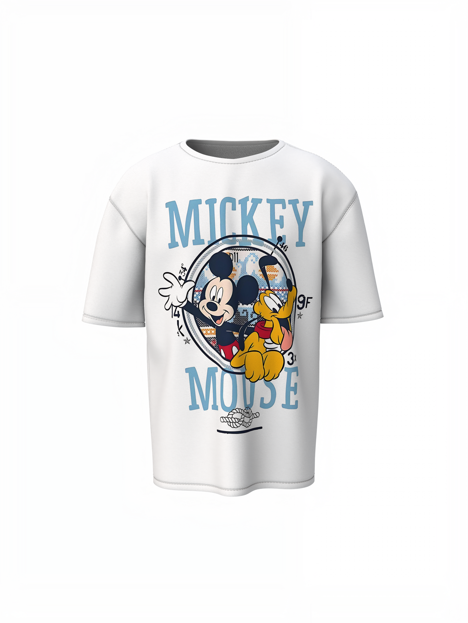 Mickey Goofy Oversized T-Shirts