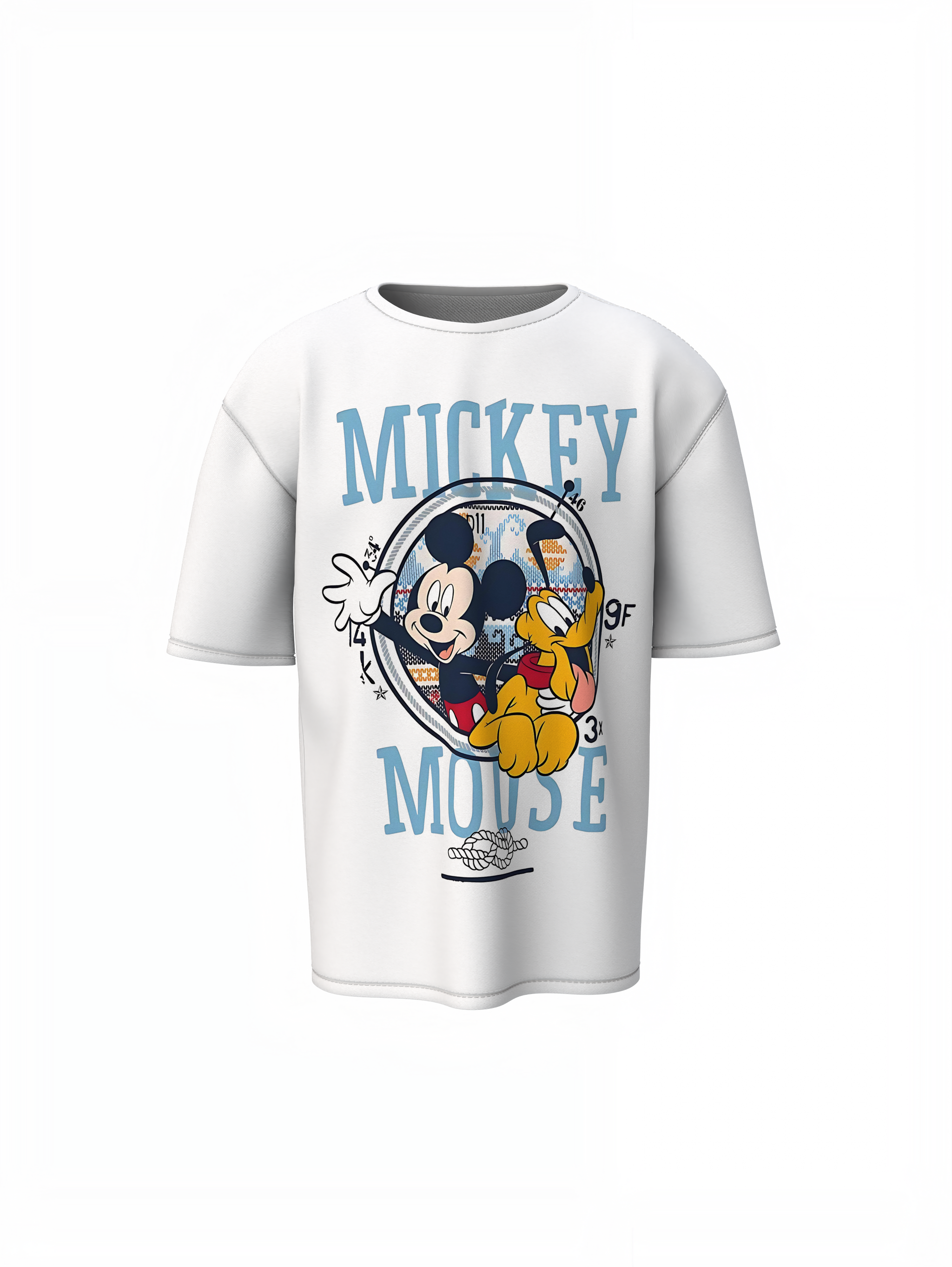Mickey Goofy Oversized T-Shirts