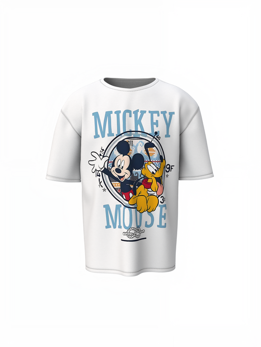 Mickey Goofy Oversized T-Shirts