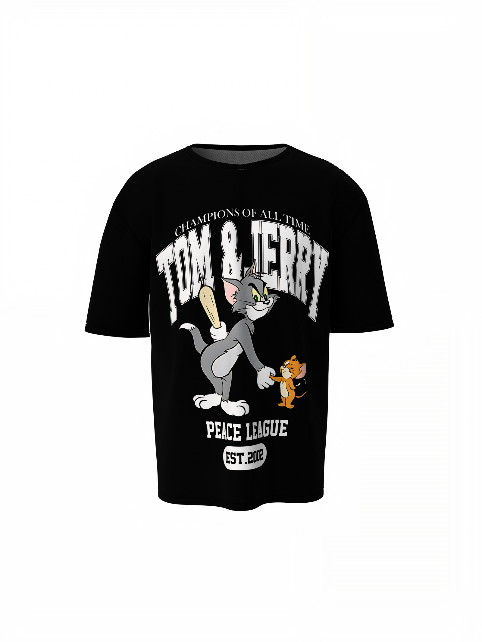 Peace League Oversized T-Shirt, Premium Streetwear Style