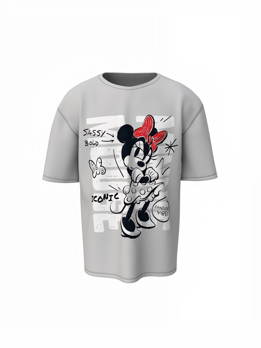 Minnie  Mouse Oversized T-Shirts