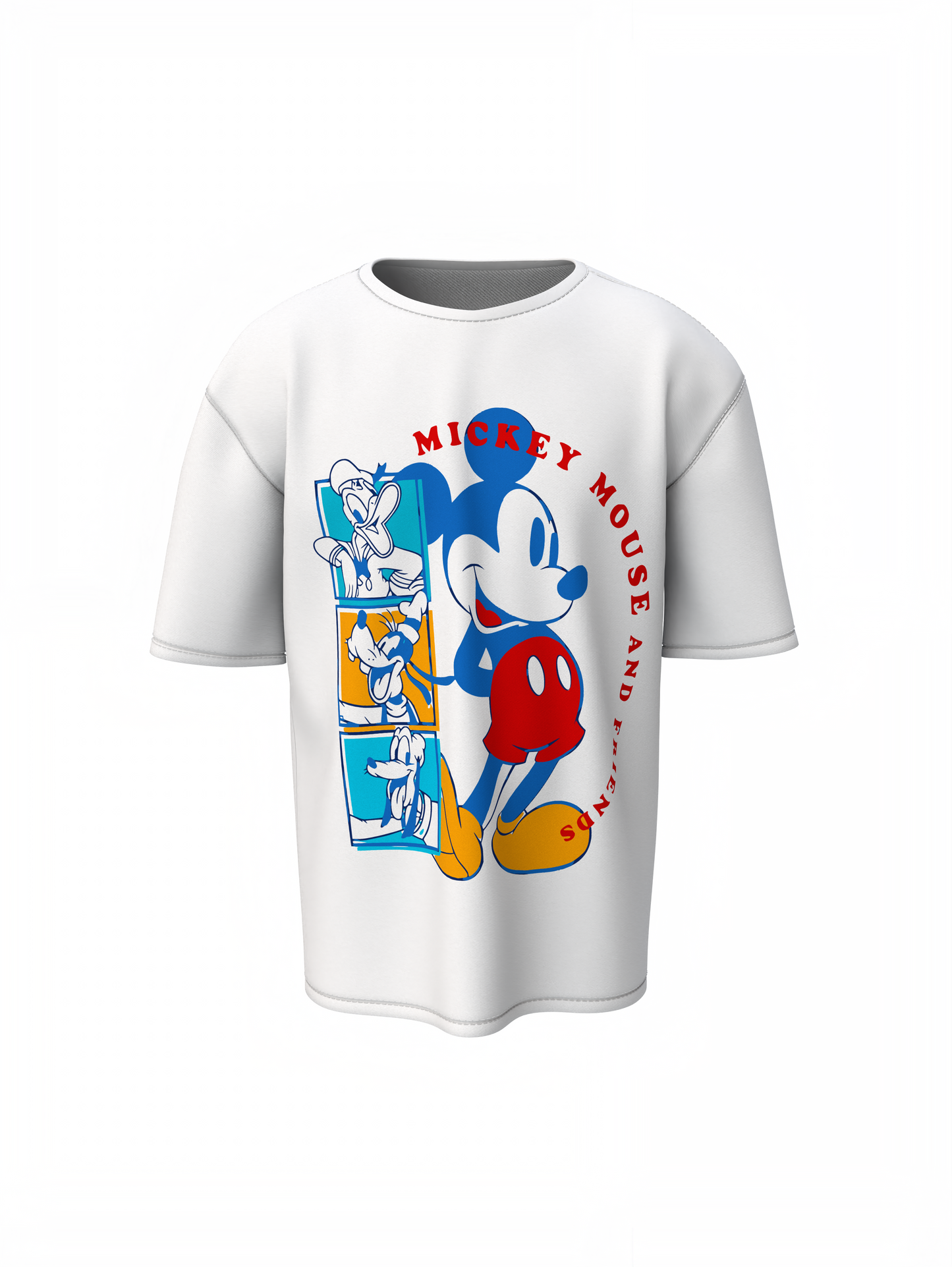 Mickey And Friends Oversized T-Shirts