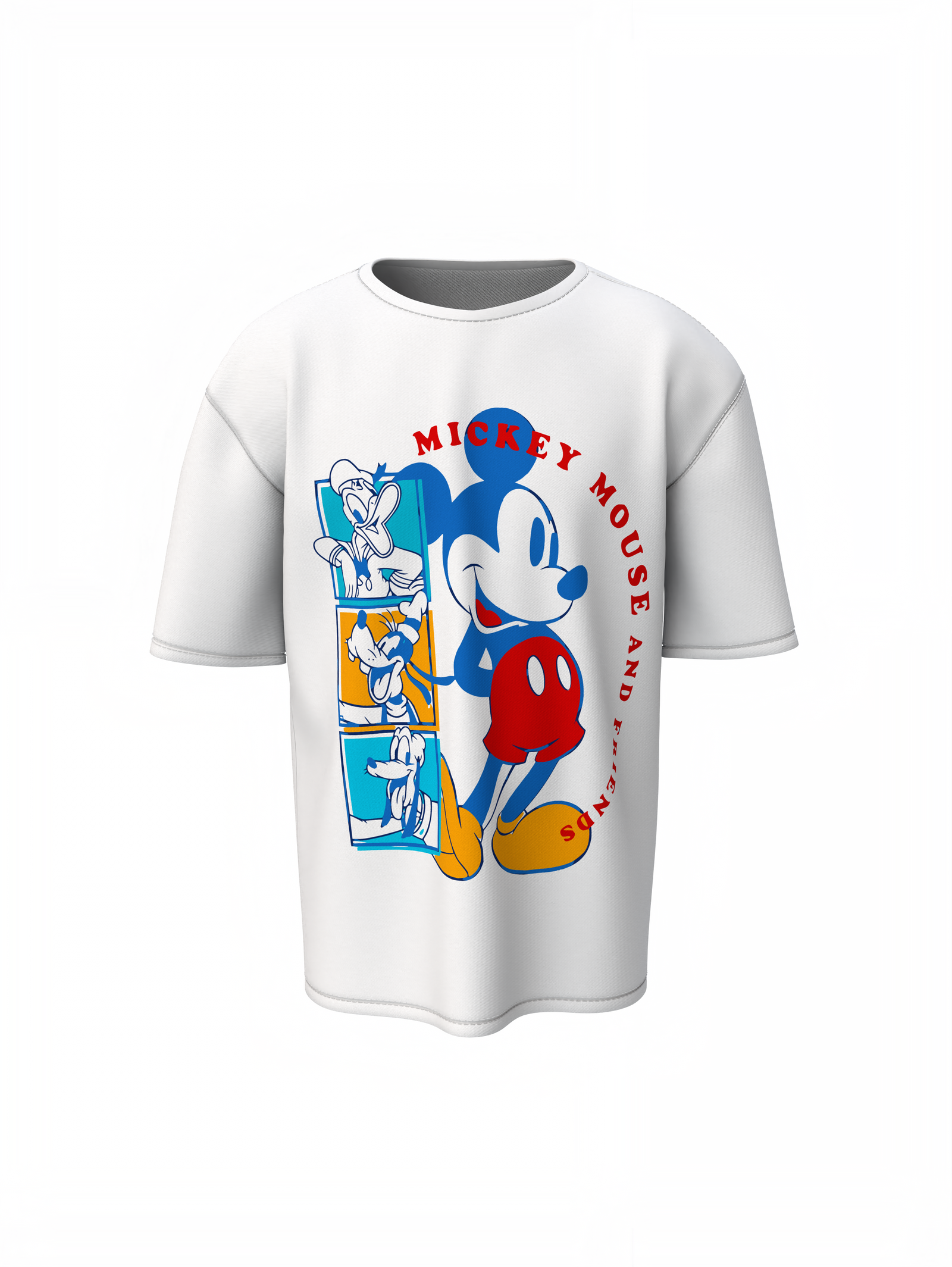 Mickey And Friends Oversized T-Shirts