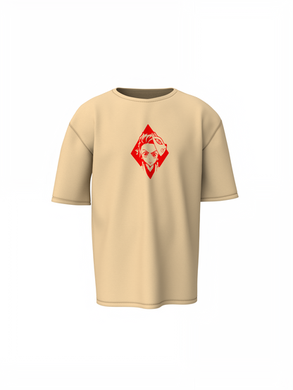 Tanjiro Kamado Oversized T-Shirts Anime Streetwear Tee