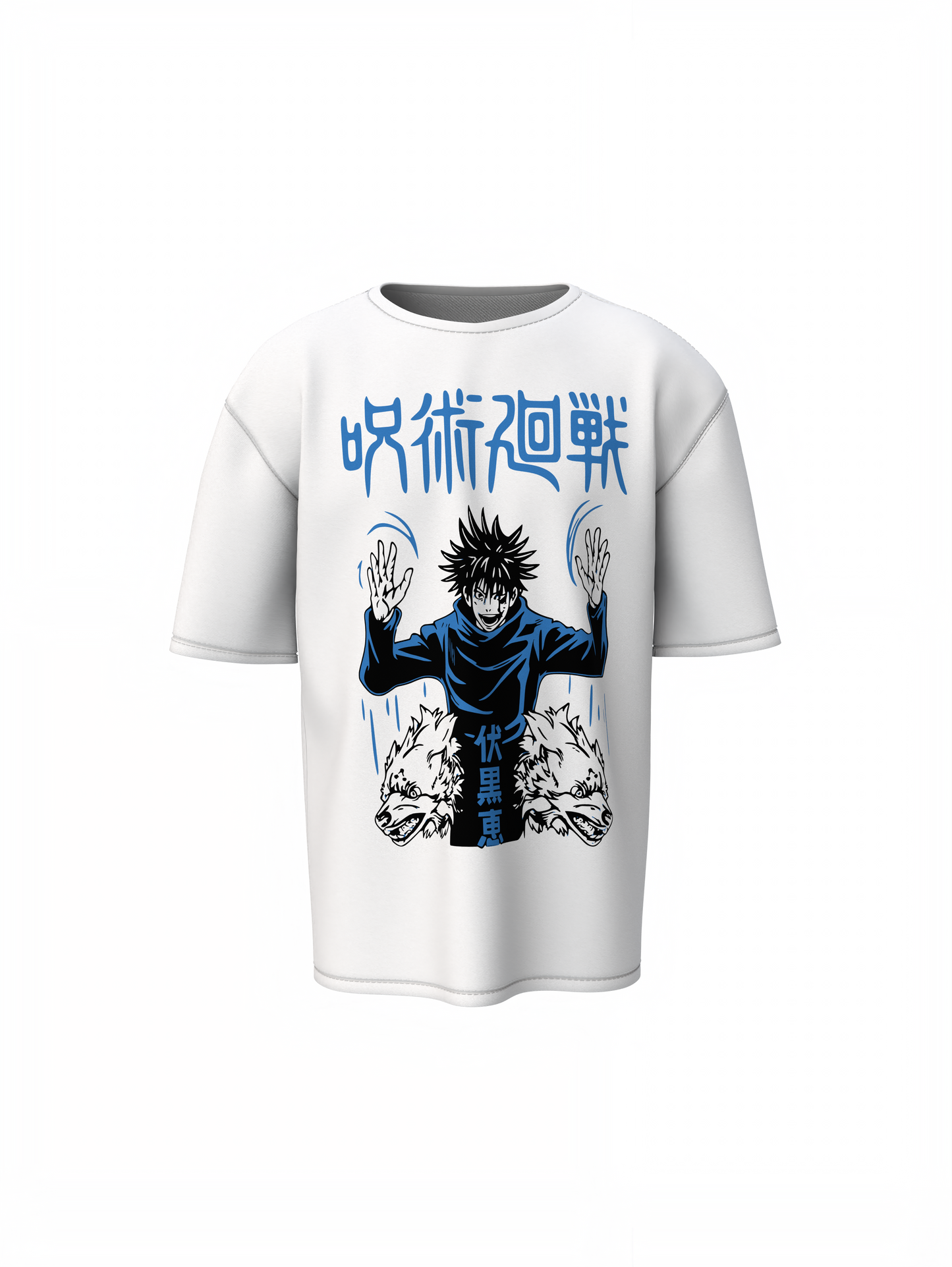 Megumi Fushiguro Oversized T-Shirts – Anime Streetwear