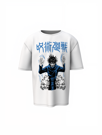 Megumi Fushiguro Oversized T-Shirts – Anime Streetwear