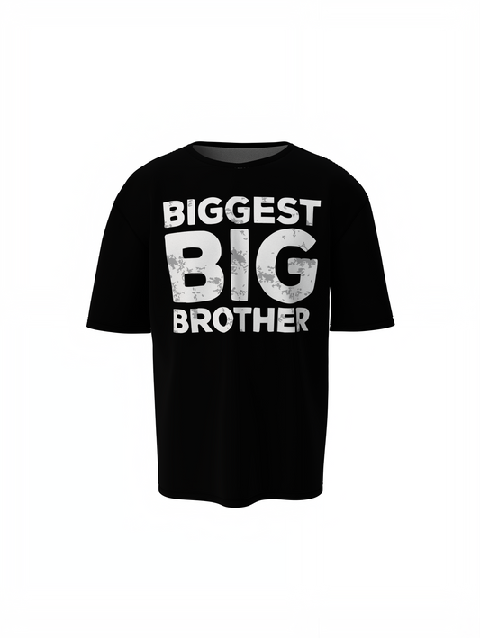 Biggest Big Brother Oversized T-Shirt Fun Graphic Streetwear