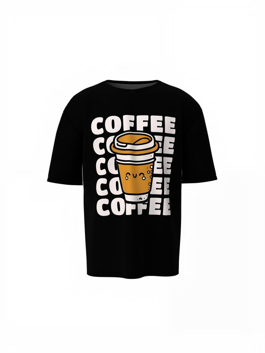 Coffee Cup Oversized T-Shirts