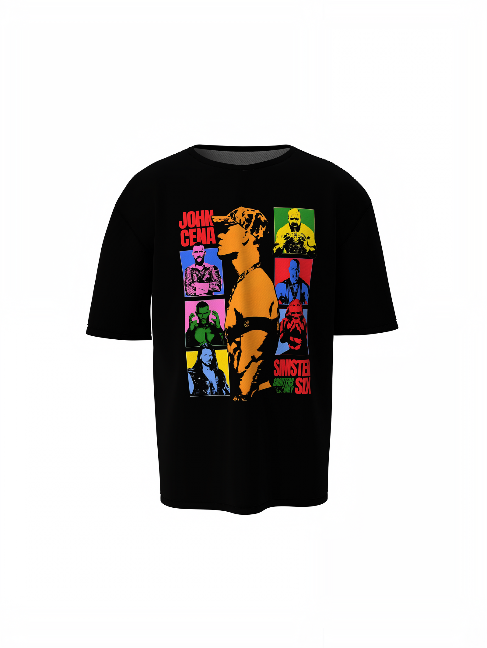 Shooters Only Oversized T-Shirts Fashionable & Relaxed Style