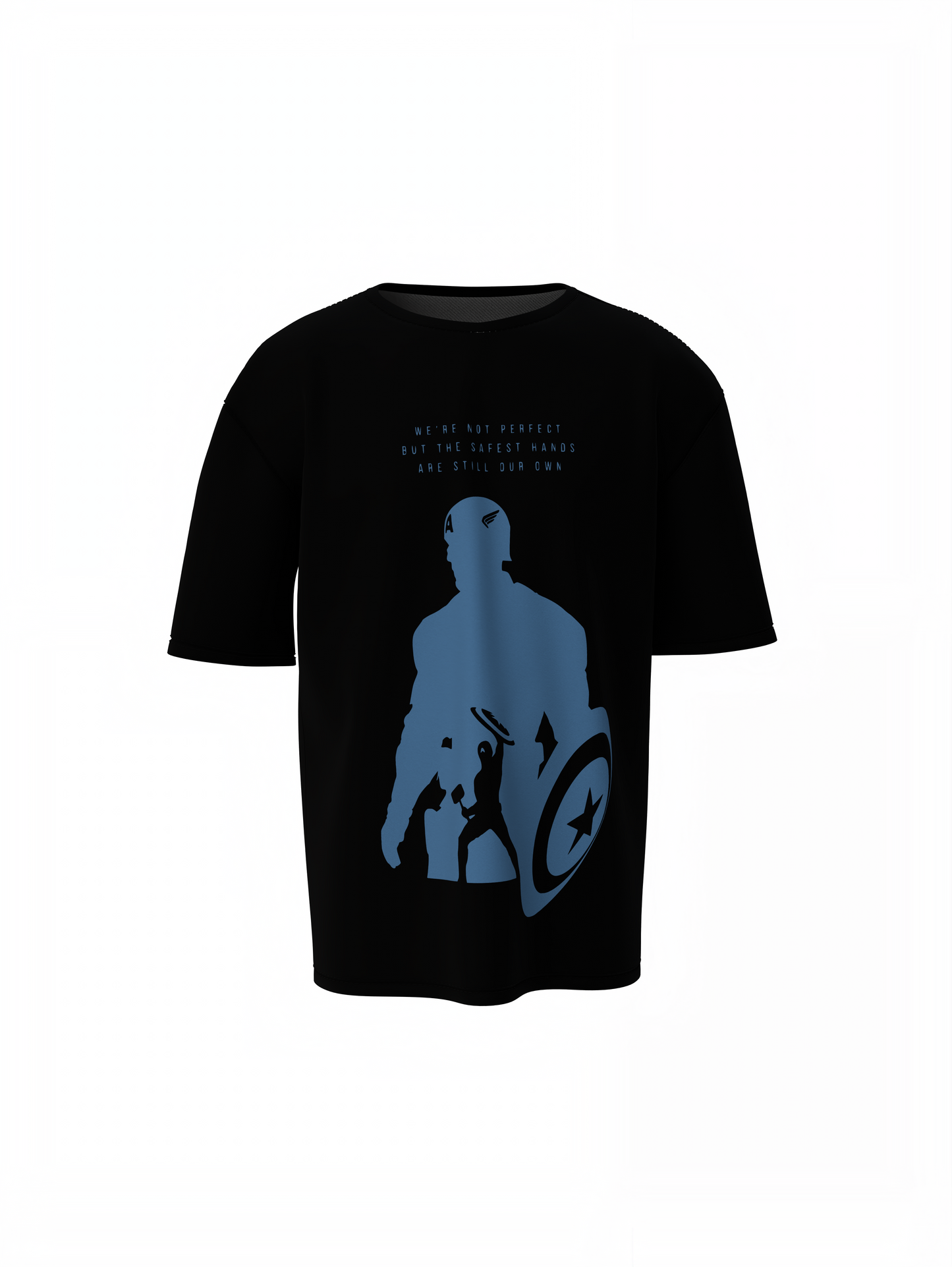 Safest Hands Oversized T-Shirts