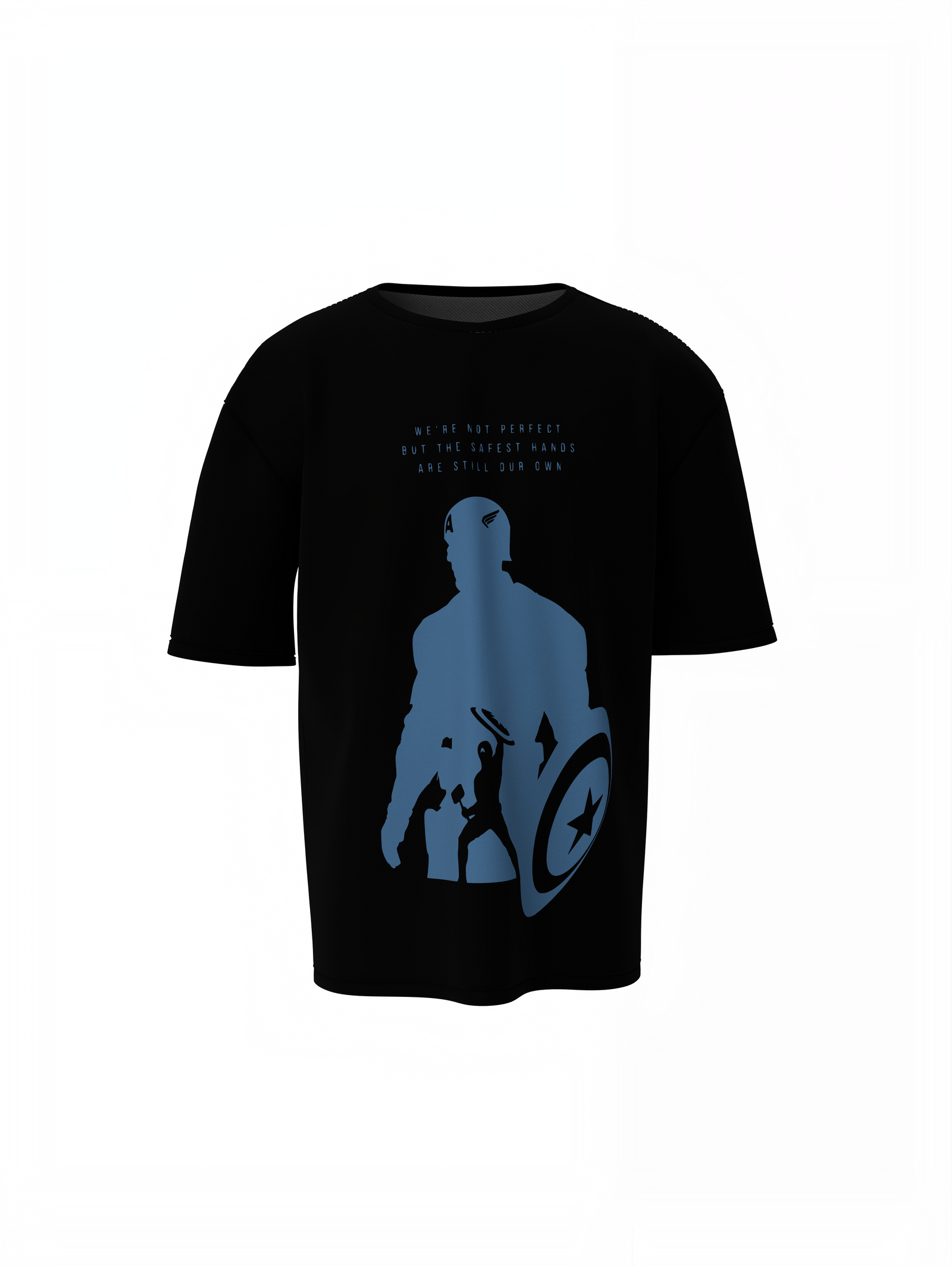 Safest Hands Oversized T-Shirts