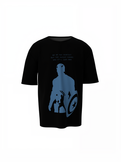 Safest Hands Oversized T-Shirts