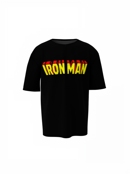 Iron Man Oversized T-Shirt – Bold Premium Streetwear Design