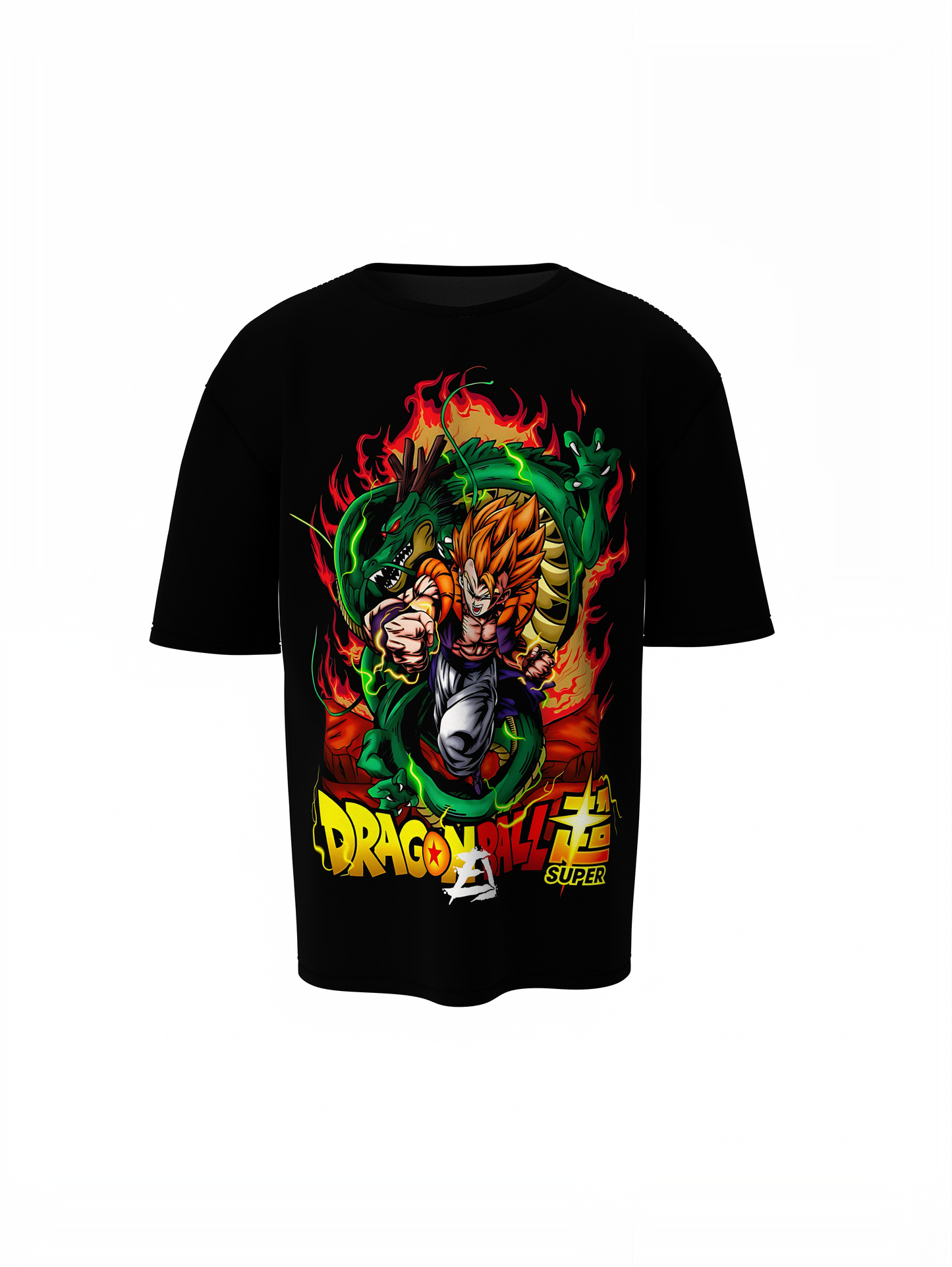 Super Dragon Oversized T-Shirt for Powerful Streetwear Look