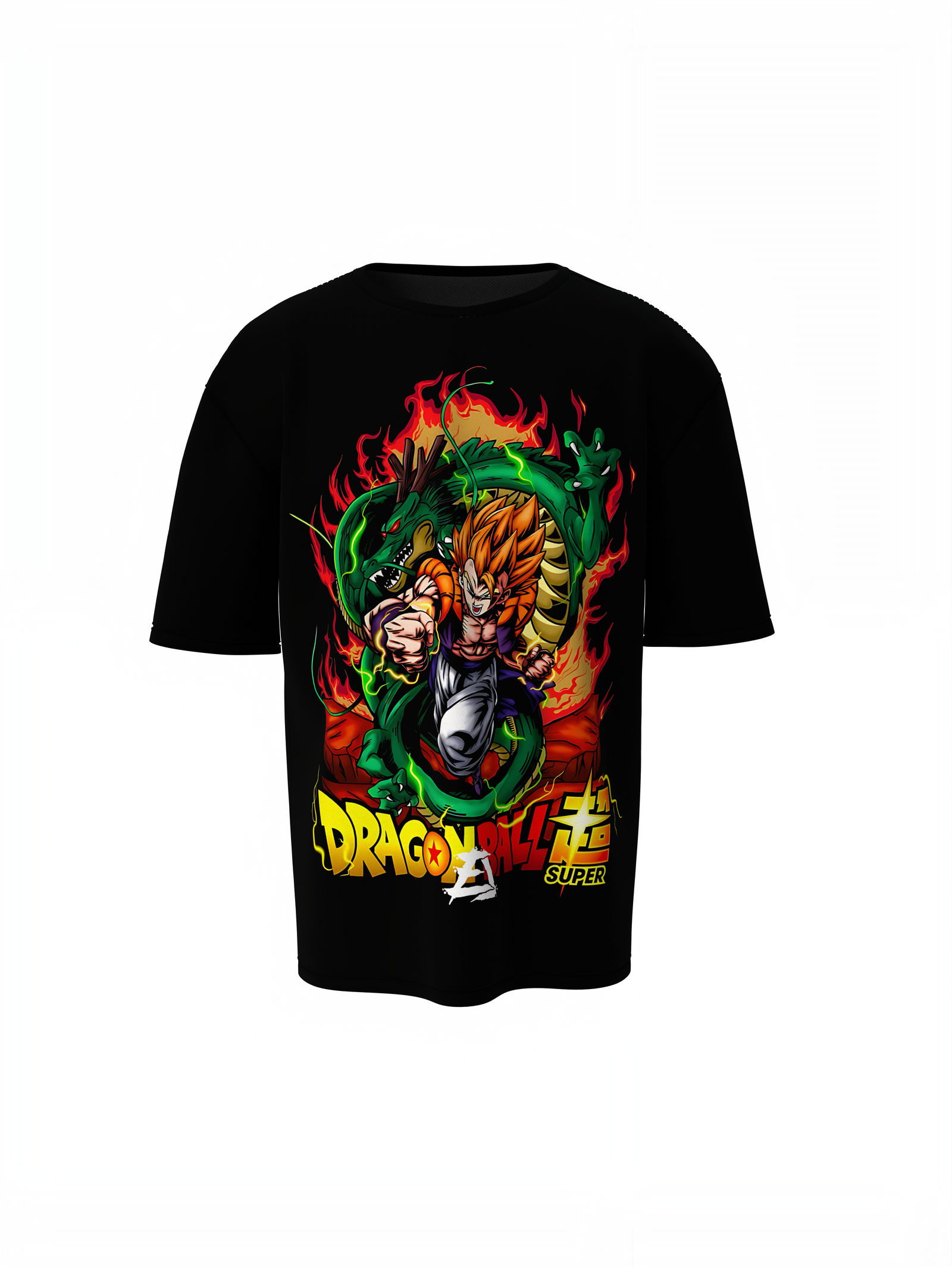 Super Dragon Oversized T-Shirt for Powerful Streetwear Look