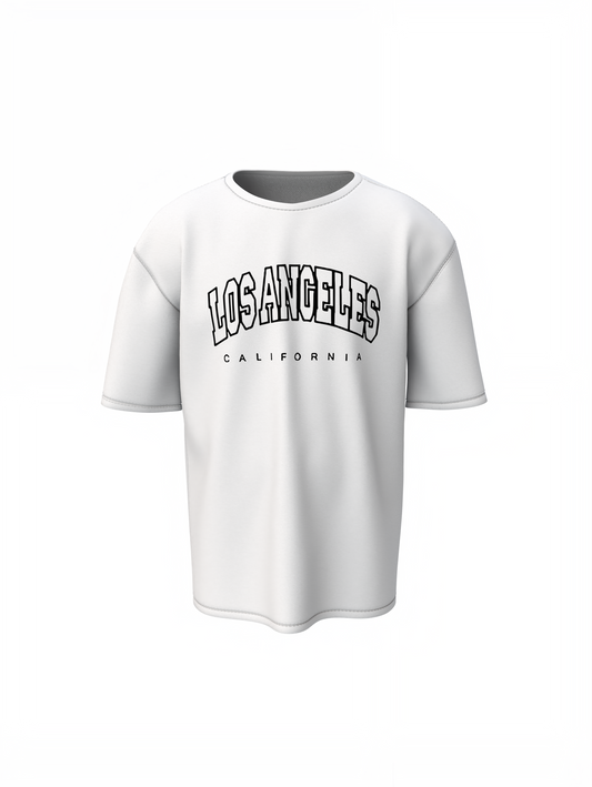 La White Oversized T-Shirts