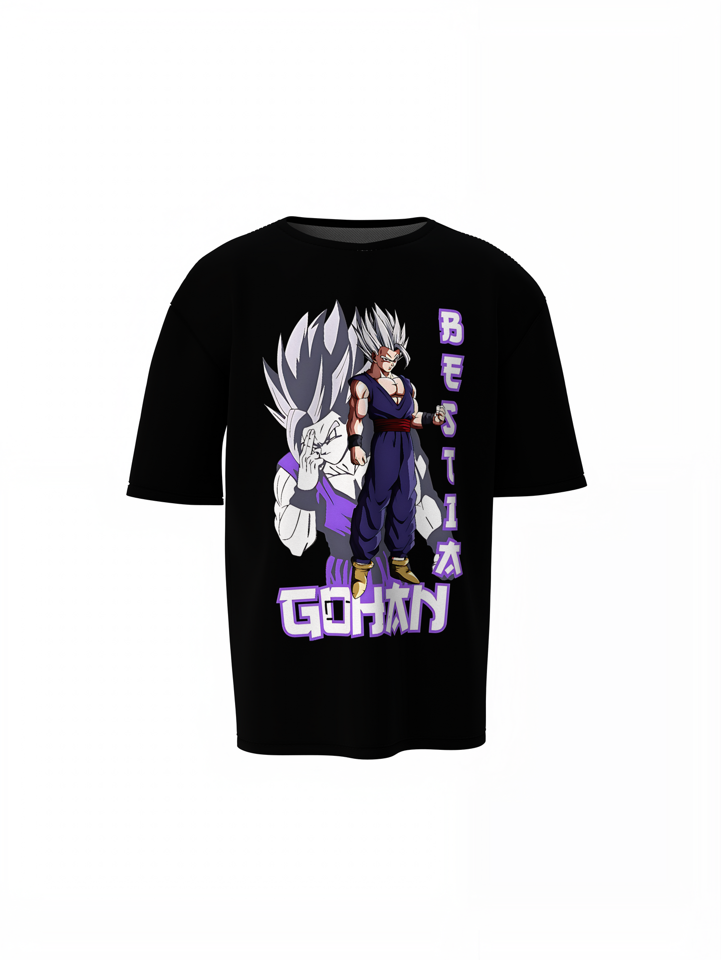 Gohan Oversized T-Shirts Comfortable & Stylish Anime Wear