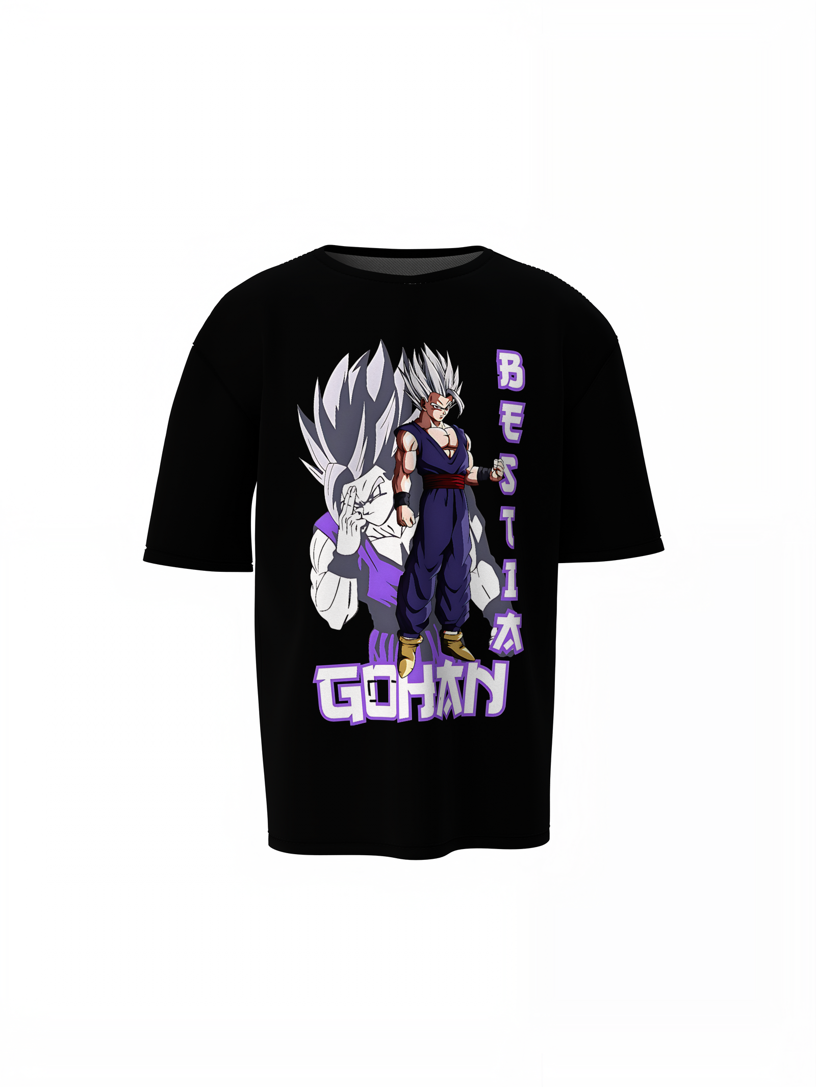 Gohan Oversized T-Shirts Comfortable & Stylish Anime Wear