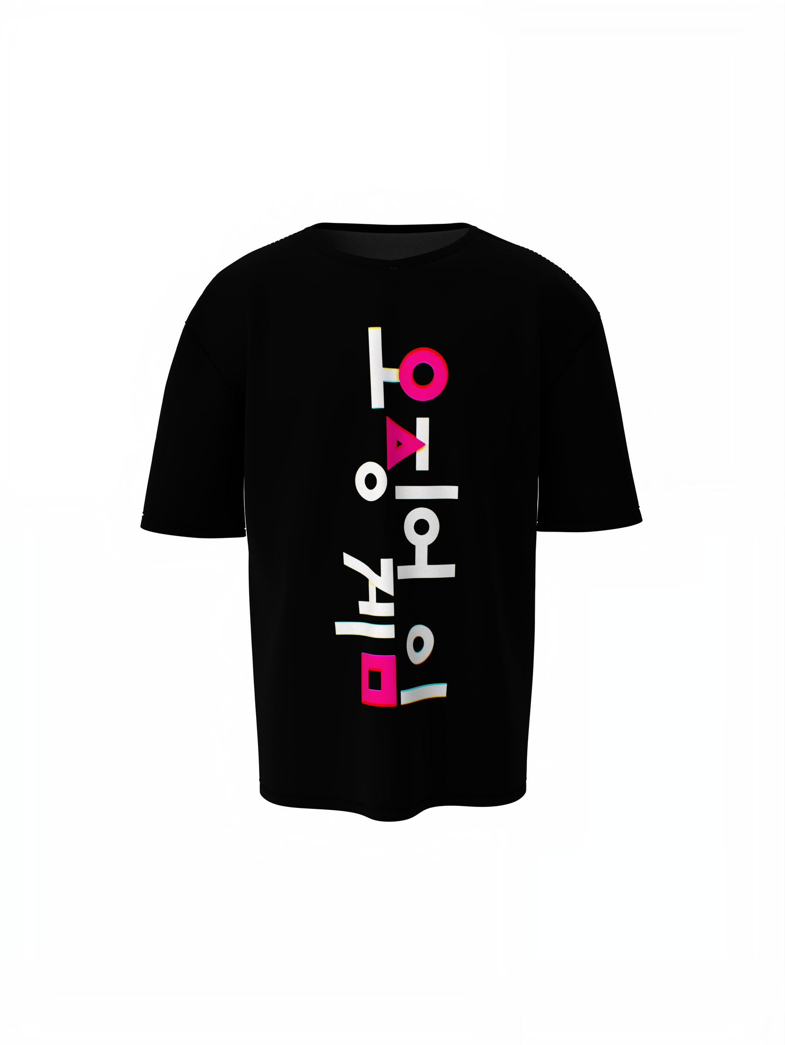 Squid Game Written Oversized T-Shirt – Bold Graphic Tees