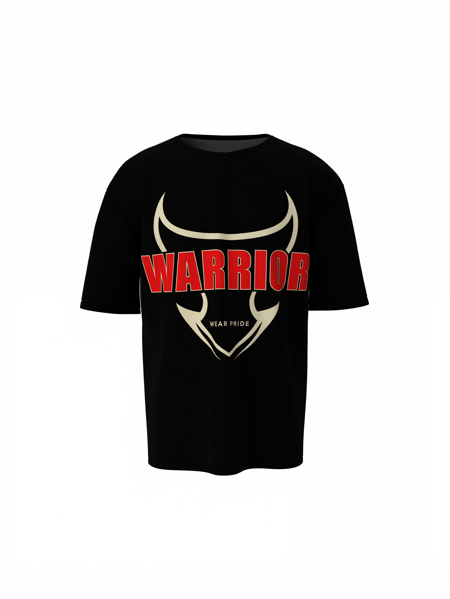Wear Pride Black Oversized T-Shirt for Relaxed Daily Wear