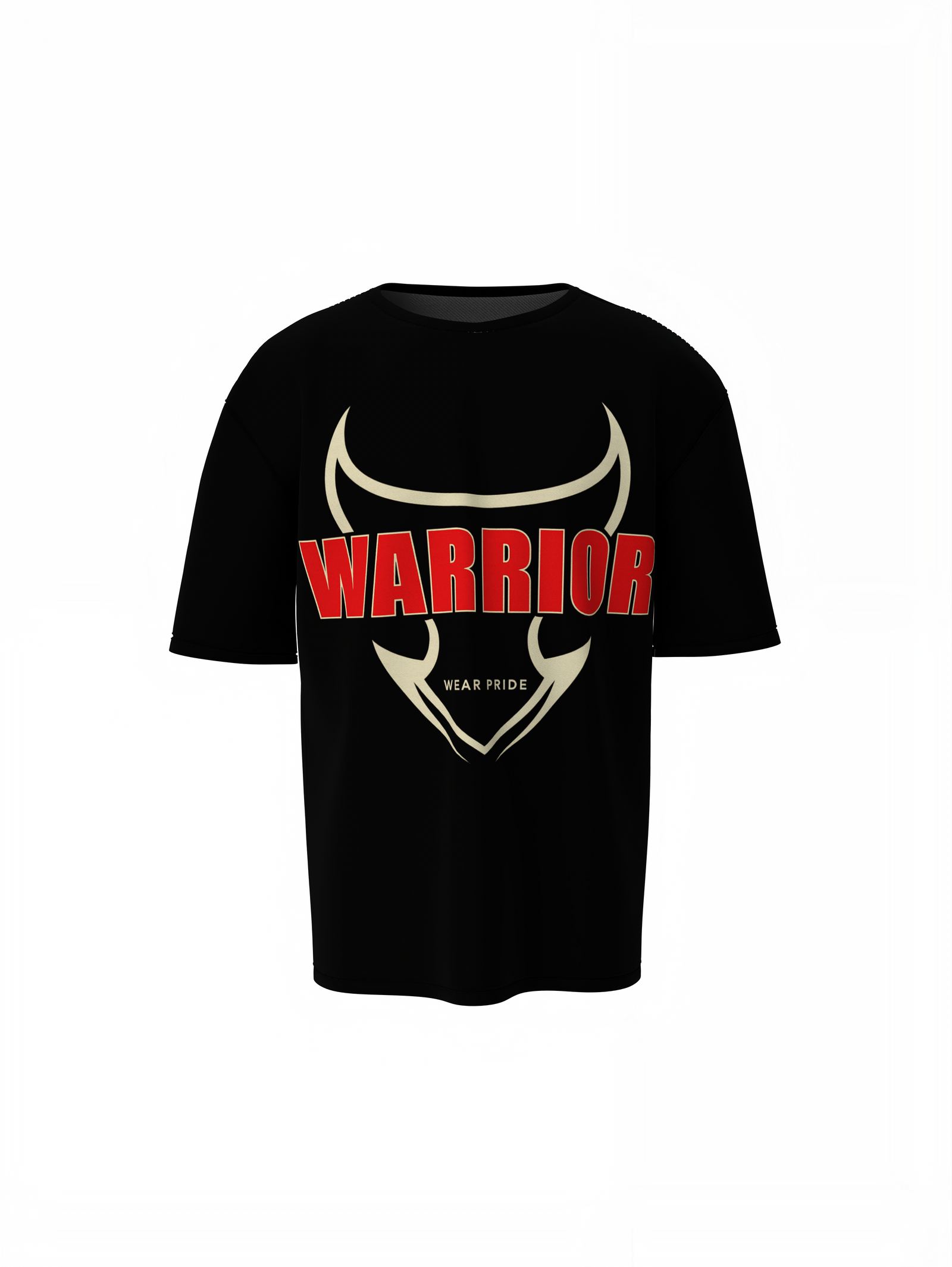 Wear Pride Black Oversized T-Shirt for Relaxed Daily Wear