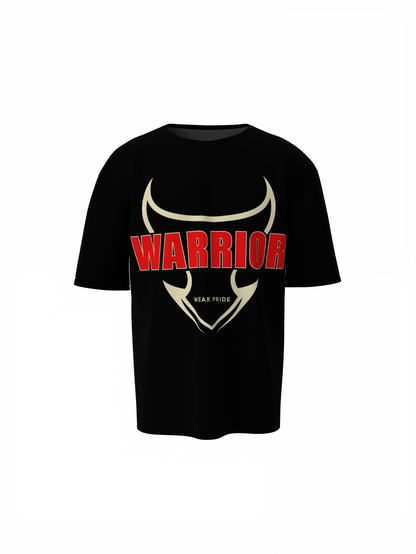 Wear Pride Black Oversized T-Shirt for Relaxed Daily Wear