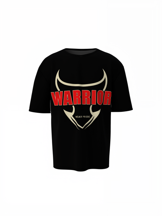 Wear Pride Black Oversized T-Shirt for Relaxed Daily Wear
