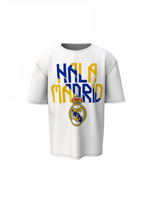 Hala Madrid Oversized T-Shirt