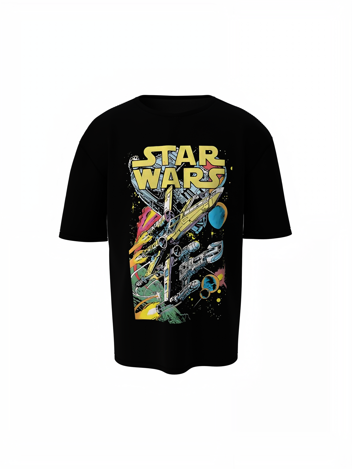 Star Wars Battle Oversized T-Shirts – Galactic Streetwear
