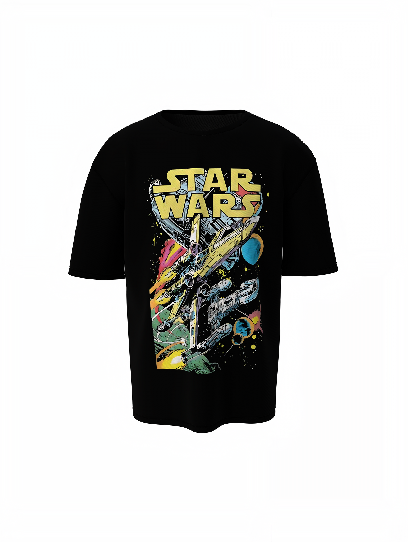 Star Wars Battle Oversized T-Shirts – Galactic Streetwear