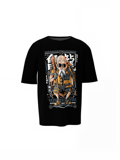 Master Roshi Oversized T-Shirts – Bold Anime Streetwear