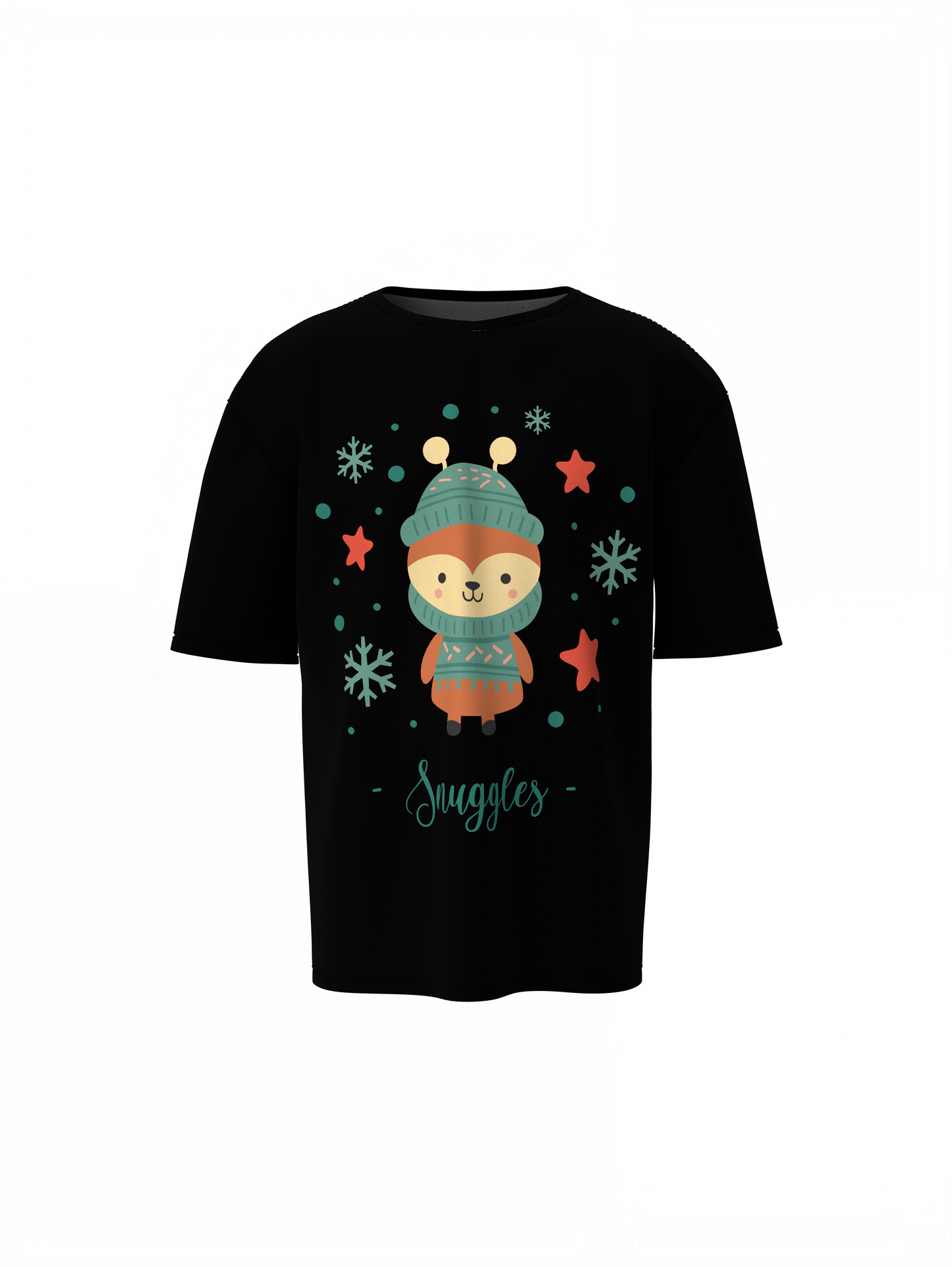 Snuggles Oversized T-Shirts for Cozy Cute Casual Wear Style