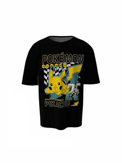 Pikachu 25 Oversized T-Shirts – Iconic Anime Streetwear