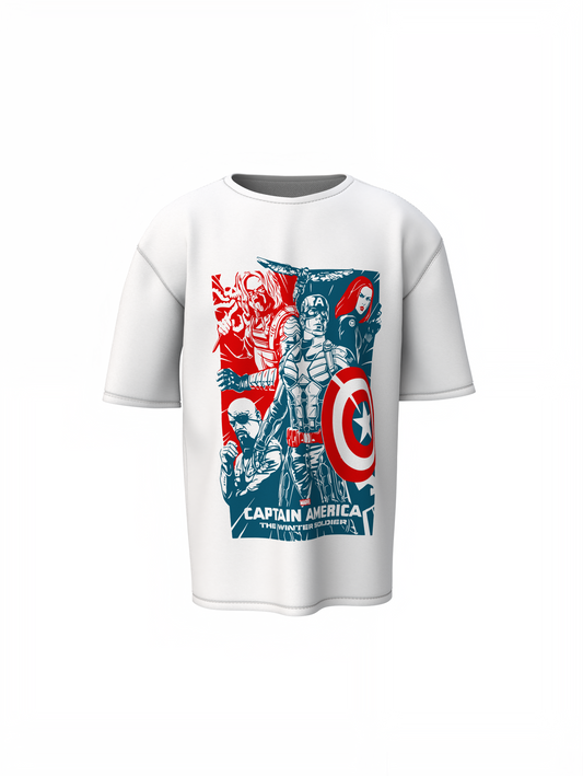 Winter Soldier Oversized T-Shirts