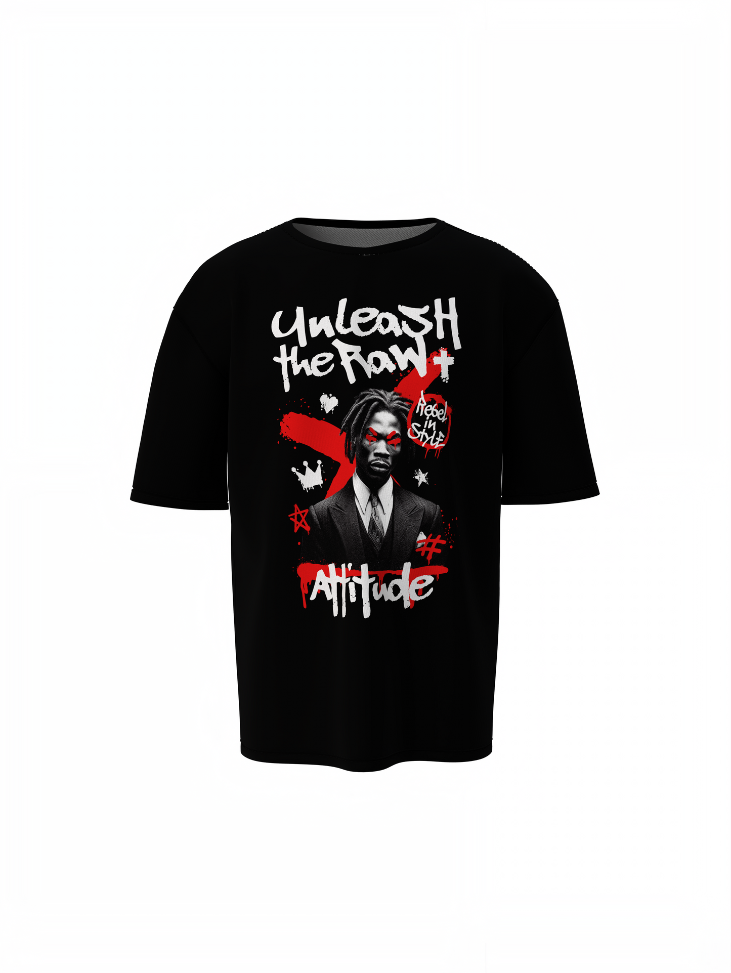 Raw Attitude Oversized T-Shirts