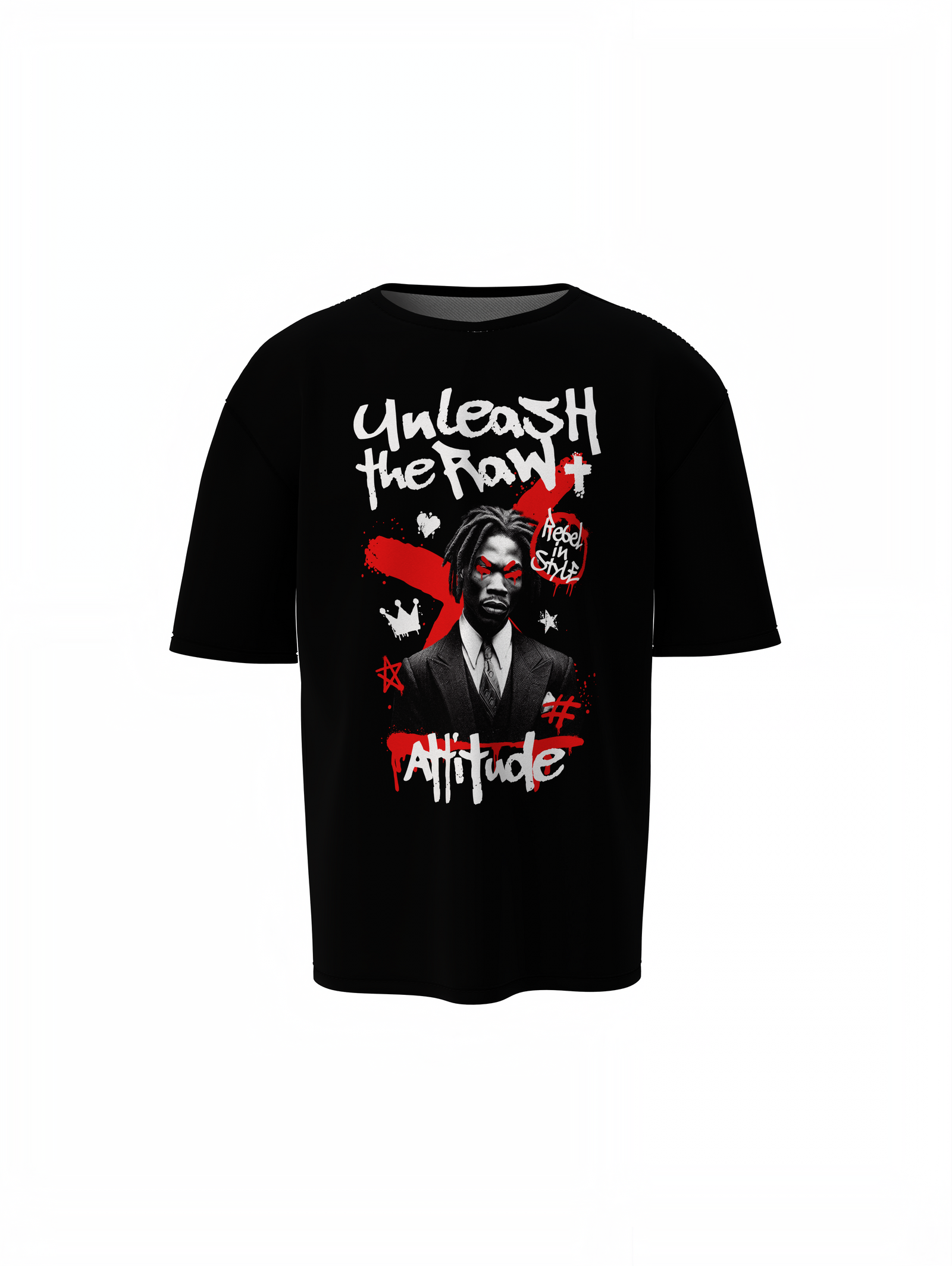 Raw Attitude Oversized T-Shirts