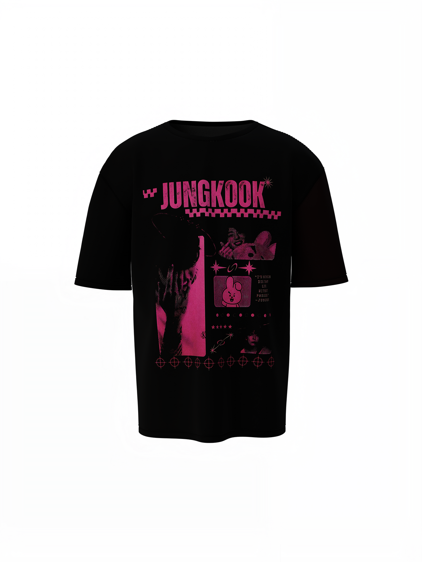 BTS Jungkook Oversized T-Shirt Stylish Comfort for Every ARMY