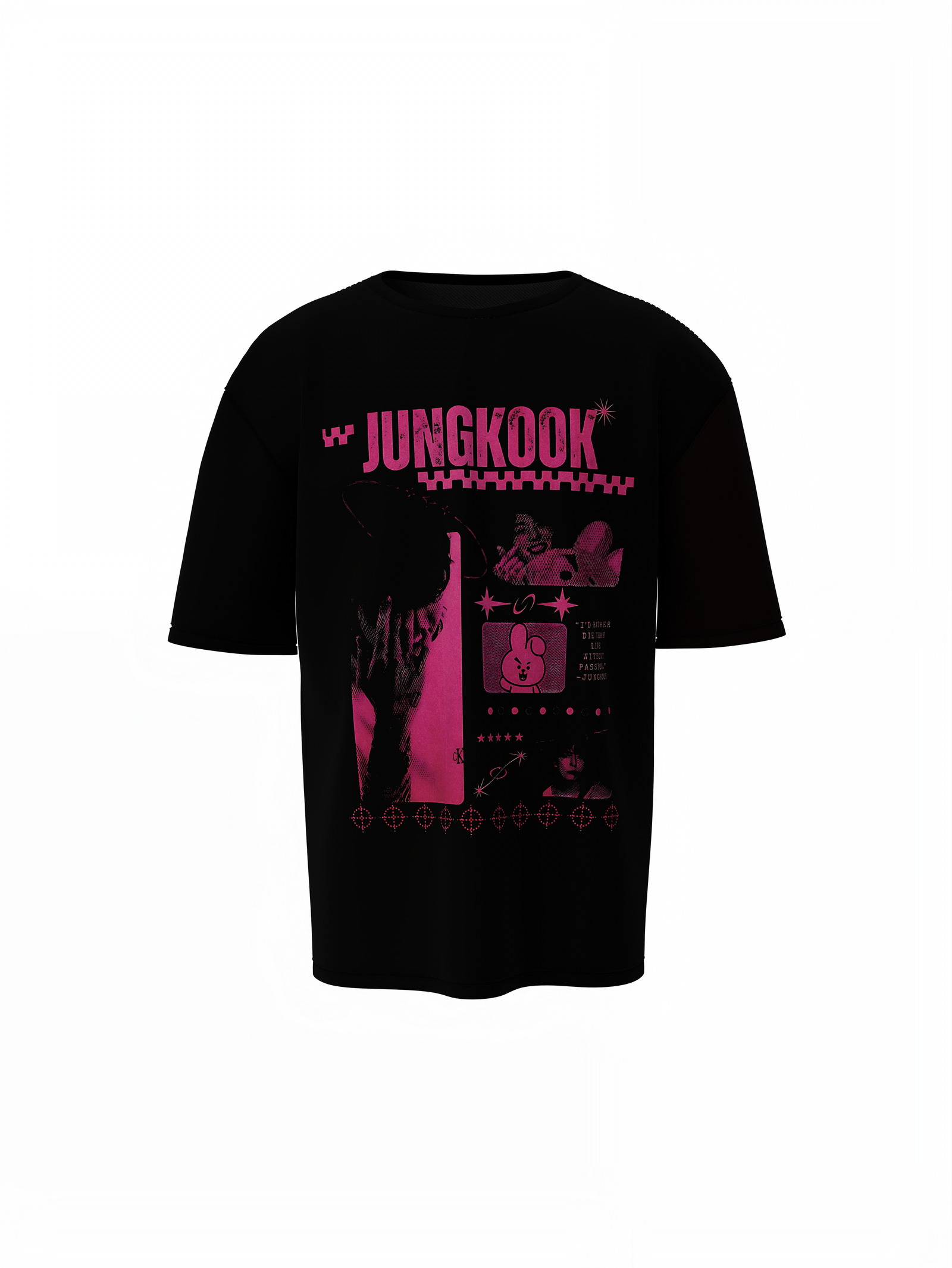 BTS Jungkook Oversized T-Shirt Stylish Comfort for Every ARMY