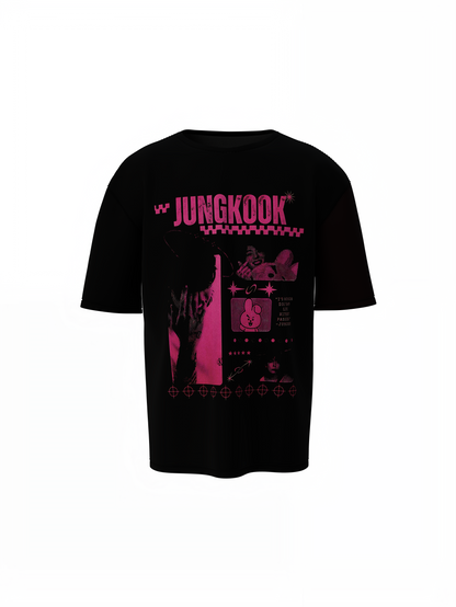 BTS Jungkook Oversized T-Shirt Stylish Comfort for Every ARMY