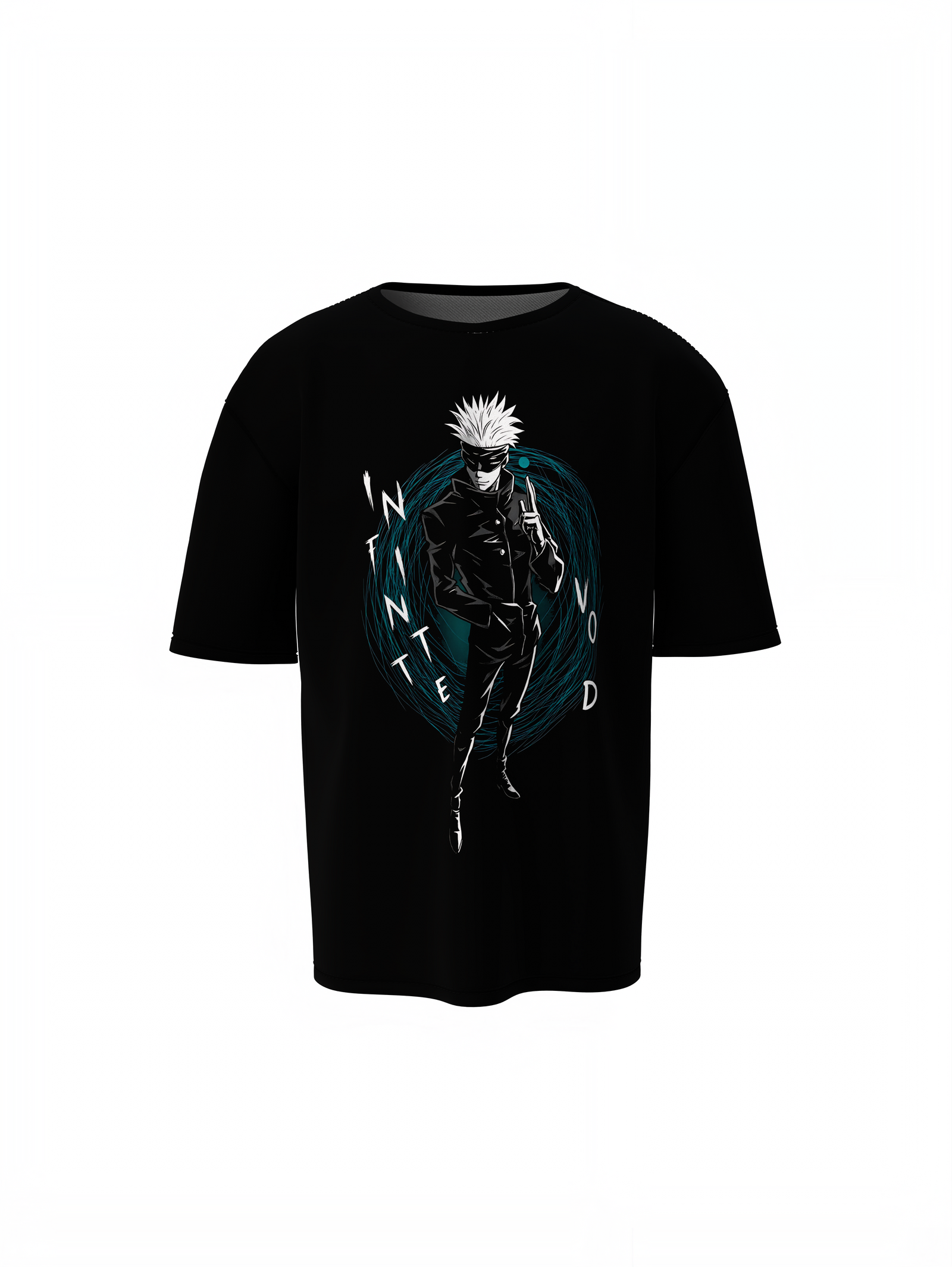 Unlimited Void Oversized T-Shirts for Anime Streetwear Styles
