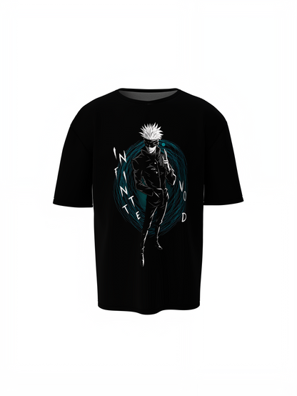 Unlimited Void Oversized T-Shirts for Anime Streetwear Styles