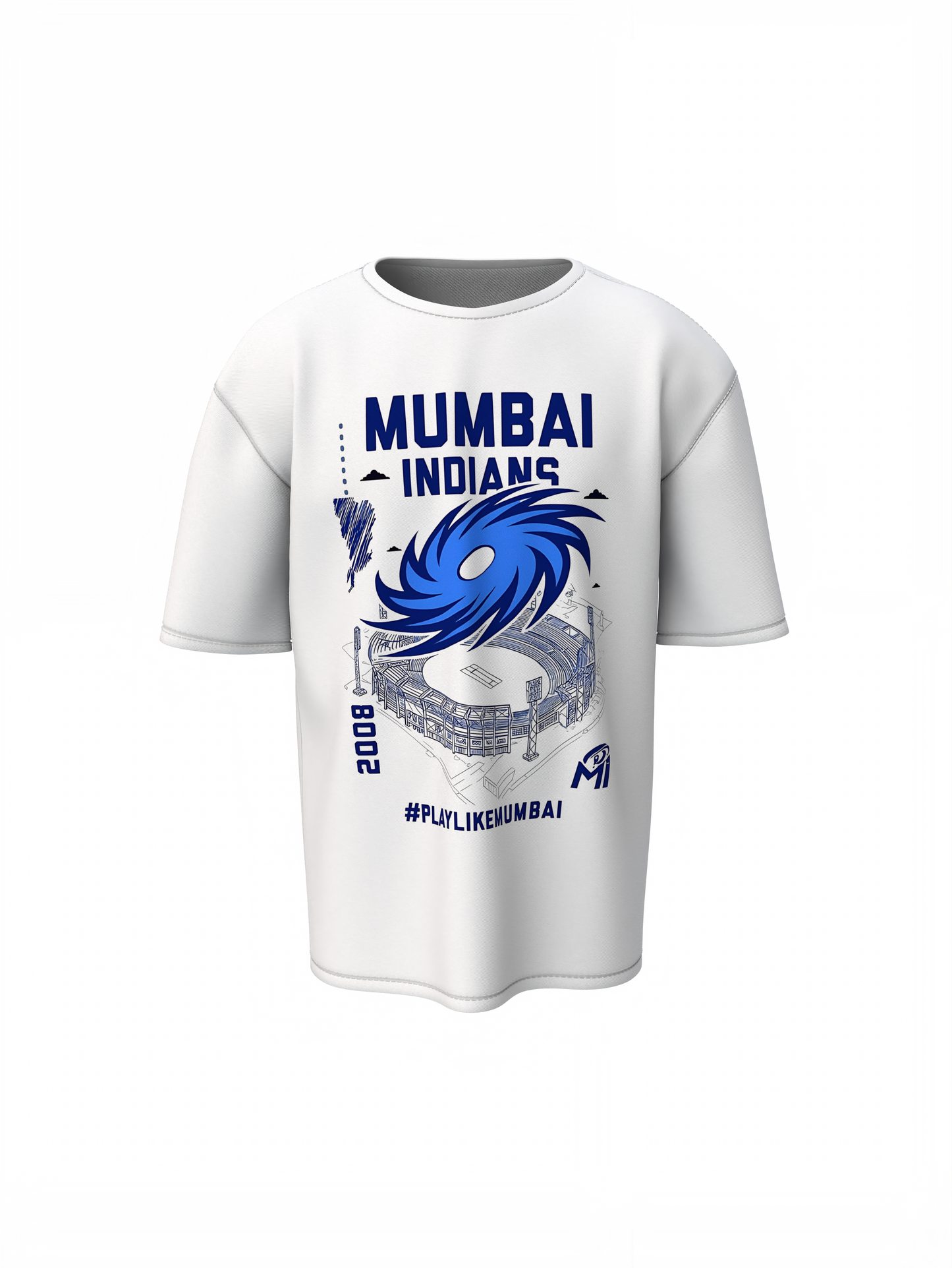 MI Champions 2008 Oversized T-Shirts