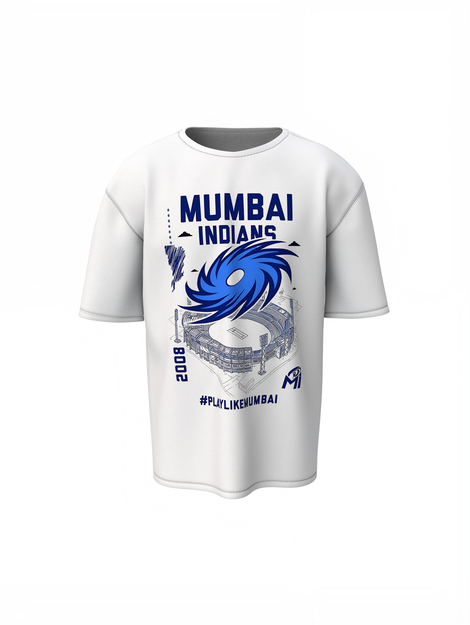 MI Champions 2008 Oversized T-Shirts