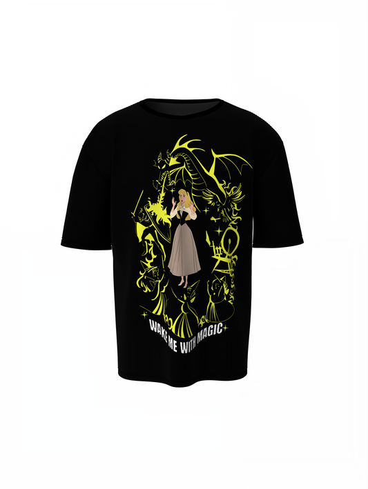Princess Alice Oversized T-Shirt Black Premium Graphic Tee