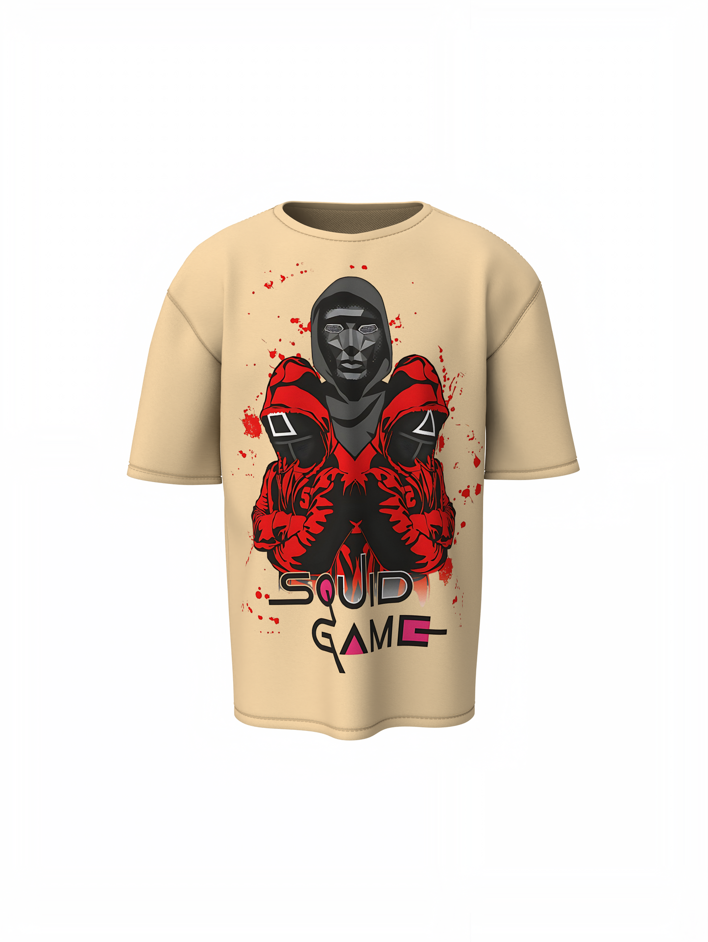 Play Squid Game Oversized T-Shirt – Comfortable Oversized Fit