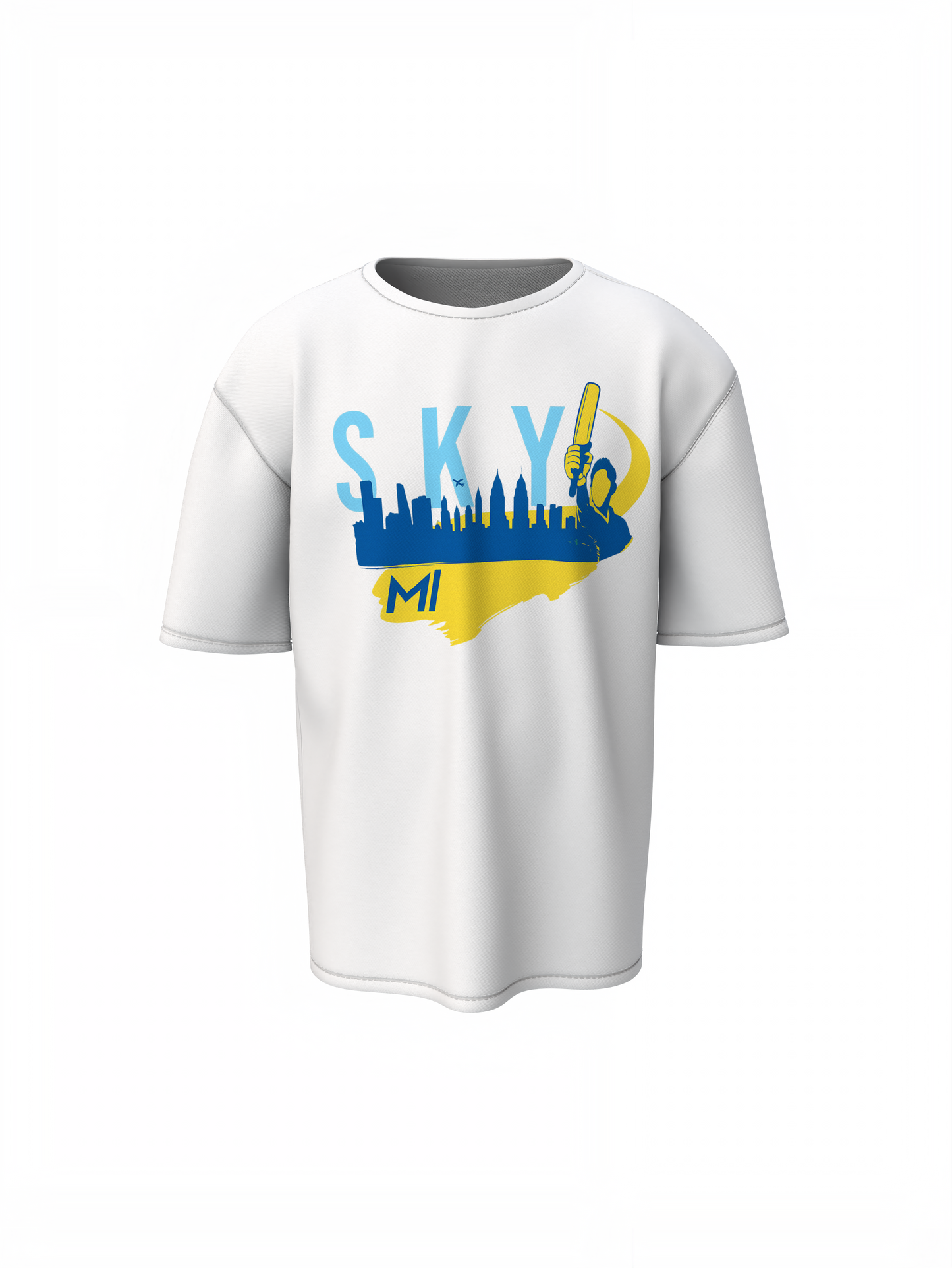 MI Sky Oversized T-Shirts